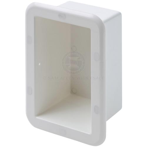 Storage Box Recessed Side Mount Flush Mounted for Caravan/ Boat/RV CAN-SB MADE IN ITALY