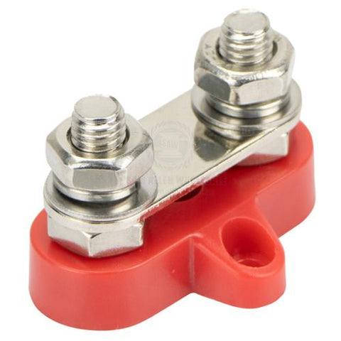 Terminal Stud Relaxn Double Insulated with link M8 Red