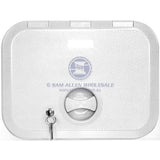 Access Hatch White Europa  375mm x 280mm with lock