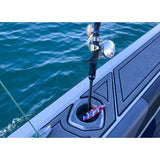 Boat Marine Combo 30 Degree Alloy Rod Holder / Drink Holder Relaxn Weld-in